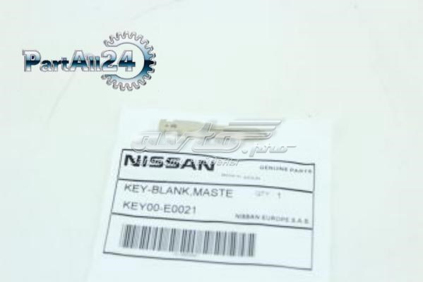Conjunto Transmisor Control De Puertas / Clave En Blanco para Nissan Navara (D40M)