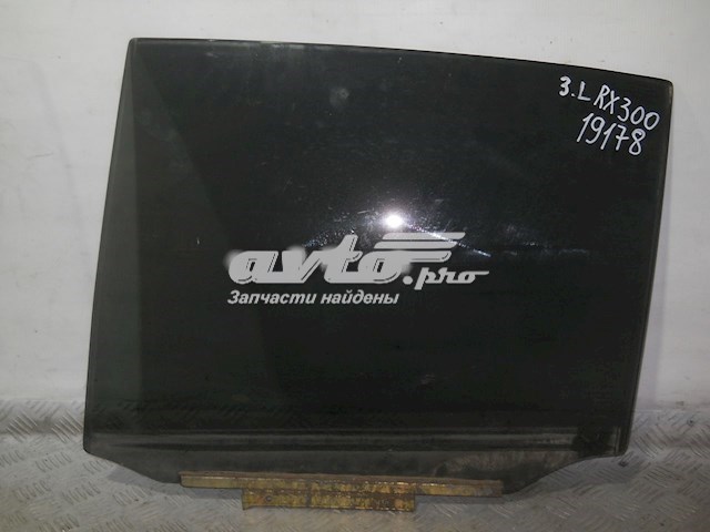 6810448110 Toyota luna de puerta trasera izquierda