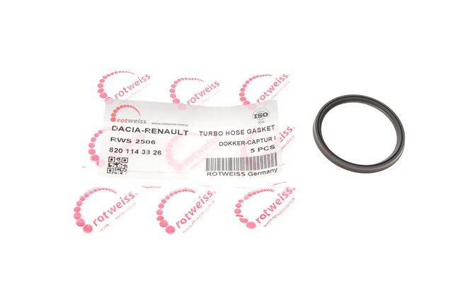 Anillo de sellado del conducto de la turbina de sobrealimentación 01418400 Ajusa