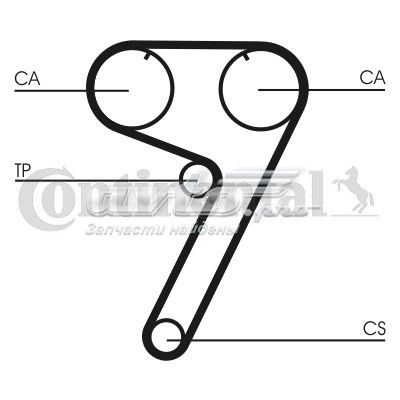 Correa de distribución Continental/Siemens CT670 precio, desde 14,91 EUR