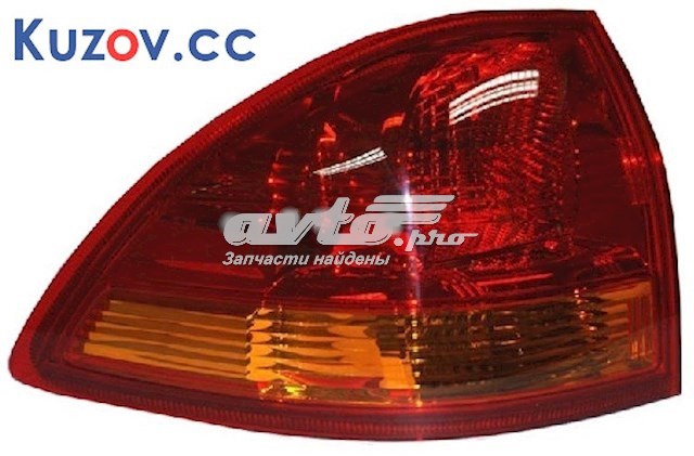 Piloto trasero exterior derecho para Mitsubishi Pajero SPORT II KH