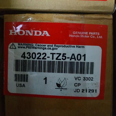 Pastillas traseras de freno Honda 43022TZ5A01 precio, desde 48,63 EUR