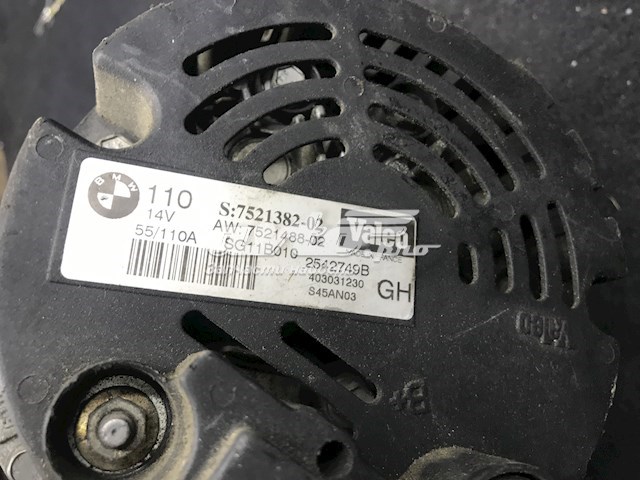 Alternador del motor BMW 7521382 precio, desde 108,90 EUR