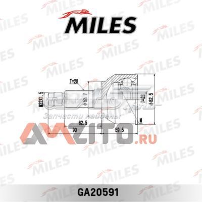 GA20591 Miles junta homocinética exterior delantera