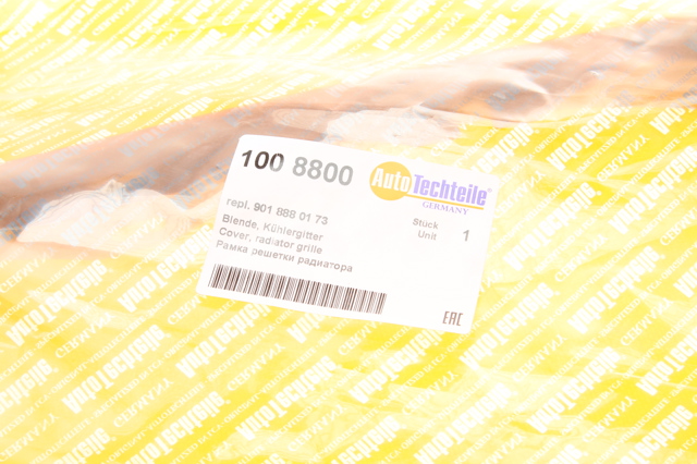 1008800 Autotechteile Moldura inferior de la parrilla del radiador
