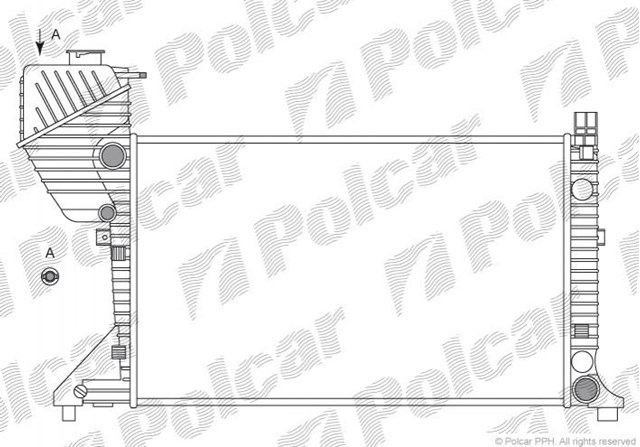 Comprar 506308A1 Polcar Radiador de auto