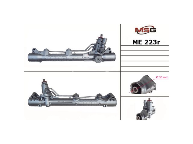 Cremallera de dirección ME219R MSG Rebuilding