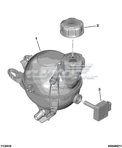 Sensor De Nivel De Refrigerante Del Estanque PEUGEOT 9646902580