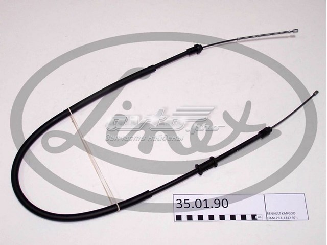 35.01.90 Linex cable de freno de mano trasero derecho