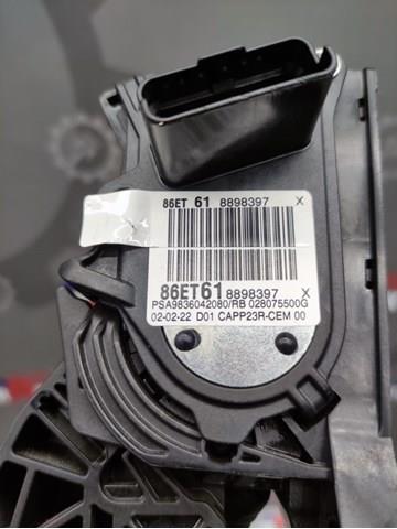 Pedal del acelerador 9836042080 Opel