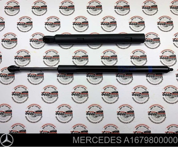 Amortiguador de capó derecho Mercedes A1679800000