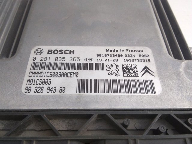  Peugeot/Citroen 9832694380 precio, desde 307,82 EUR