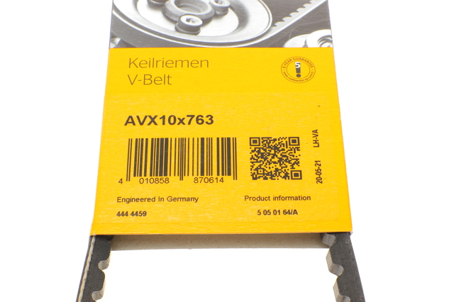 Correa de alternador AVX10X763 Continental/Siemens