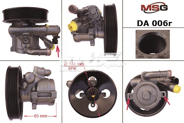 Bomba de dirección 26071637 General Motors