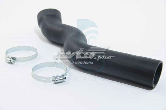 15401 Metalcaucho tubo flexible de aire de sobrealimentación inferior izquierdo