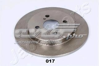 DP017 Japan Parts disco de freno trasero