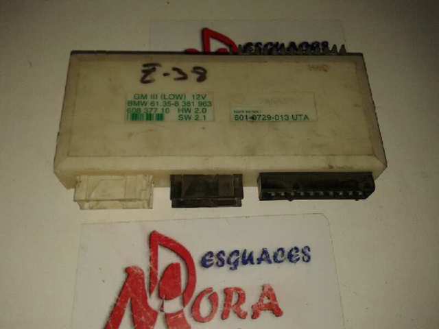 Módulo de confort 61358381963 BMW