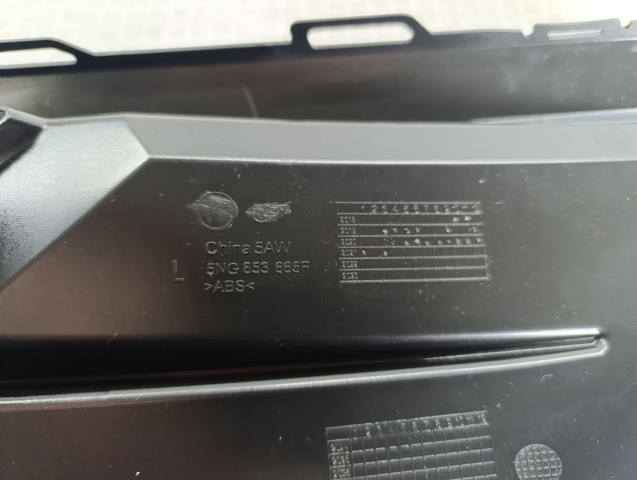 Comprar 5NN853665F041 VAG Rejilla izquierda del parachoques delantero