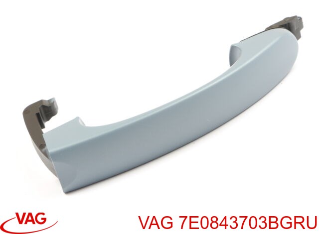 Manecilla de puerta corrediza exterior VAG 7E0843703BGRU