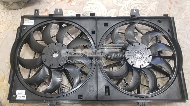 214814BA0A Тайвань difusor de radiador, ventilador de refrigeración, condensador del aire acondicionado, completo con motor y rodete