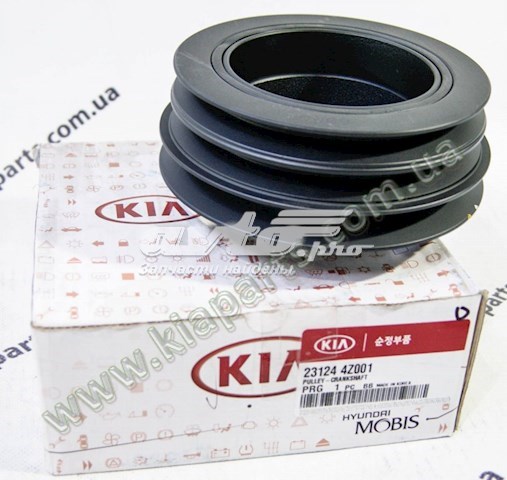 Polea de cigüeñal 231244Z001 Hyundai/Kia