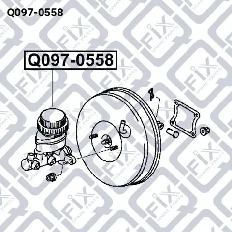 Q0970558 Q-fix Cilindro principal de frenos