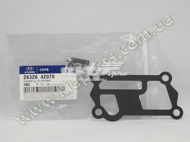Junta, adaptador de filtro de aceite Hyundai H100 