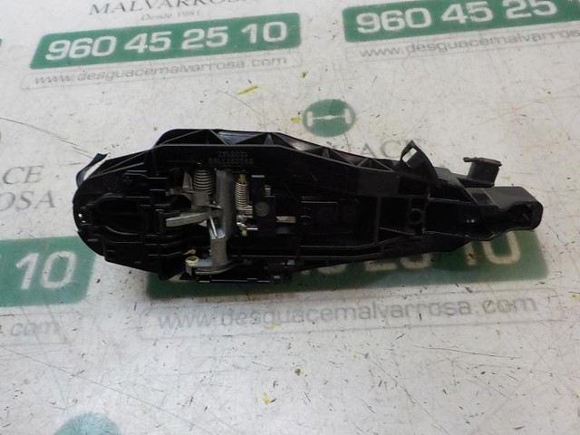 Manija exterior derecha de puerta trasera 1609239680 Peugeot/Citroen