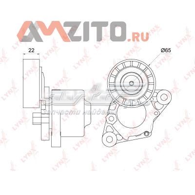 PT3251 Lynxauto tensor de correa, correa poli v