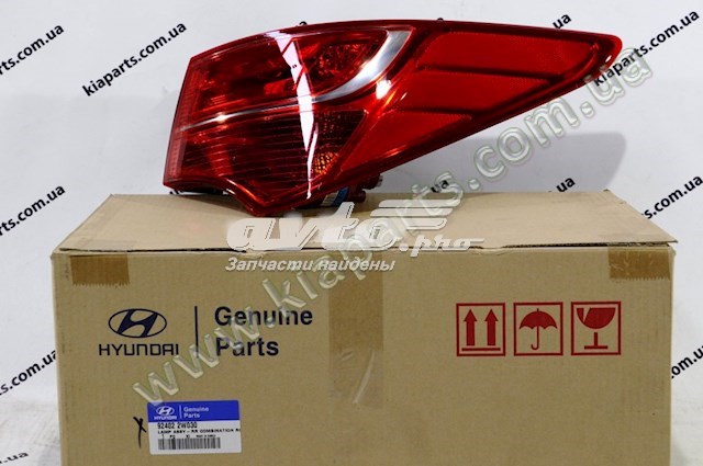 Comprar 924022W030 Hyundai/Kia Piloto trasero exterior derecho