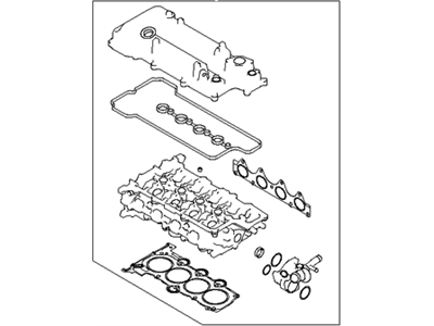 Kit de juntas de motor, completo, superior para Hyundai SOLARIS (SBR11)