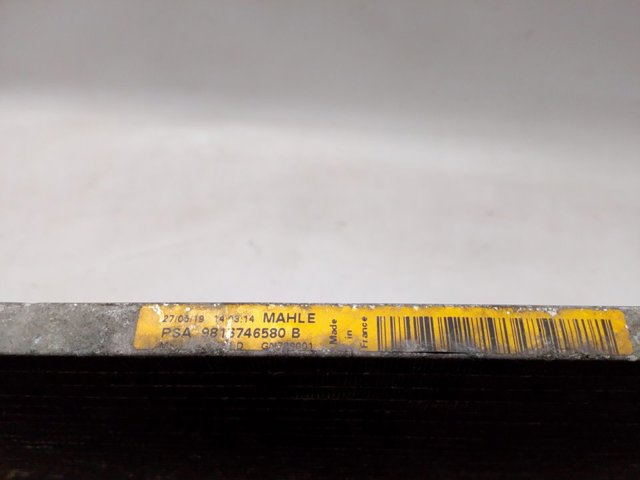 Comprar 9816746580B Peugeot/Citroen Condensador de aire acondicionado