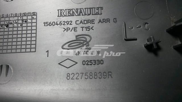 Guarnecido de puerta trasera izquierda RENAULT 822758839R