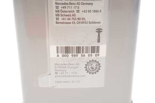 Liquido frenos Mercedes 000989560509