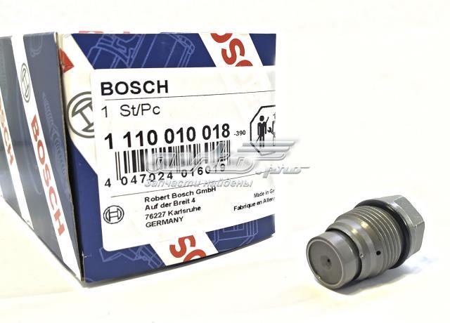 Regulador de presión de combustible, rampa de inyectores Bosch 1110010018