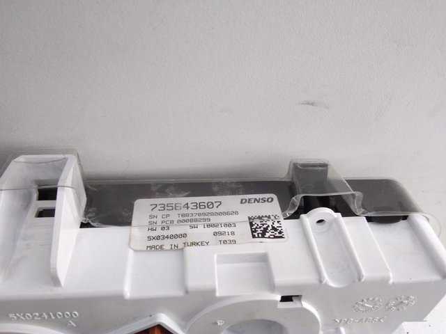 Comprar Unidad de control aire acondicionado Fiat Tipo EGEA 356