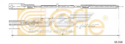 Cable de accionamiento del embrague para Volkswagen Transporter 