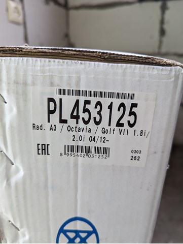 Radiador PL453125 Koyorad