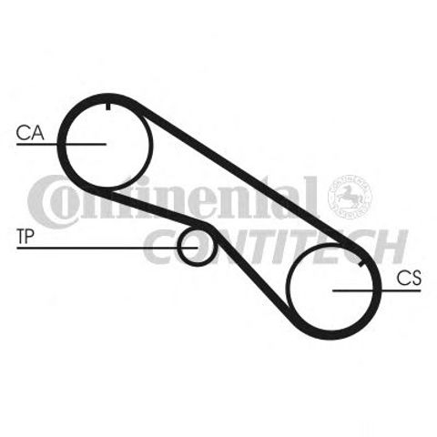 CT818 Continental/Siemens Correa dentada