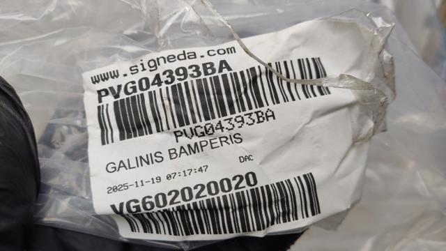 Parachoques trasero PVG04393BA Signeda