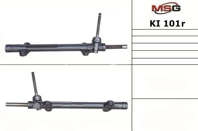Engranaje de dirección MSG Rebuilding KI101R precio, desde 92,56 EUR