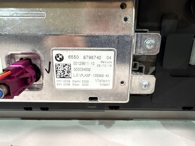 8798742 BMW Pantalla multifuncion