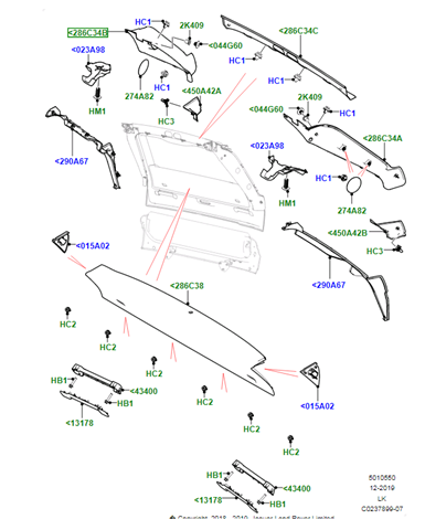 LR036737 Land Rover