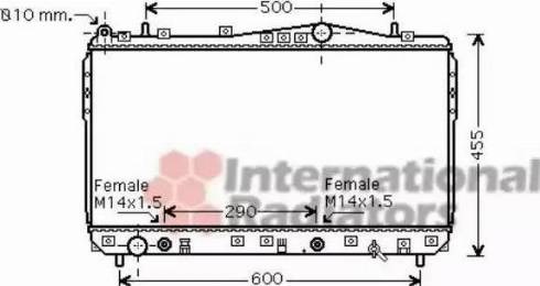 Comprar TP1561634 Tempest Radiador de auto