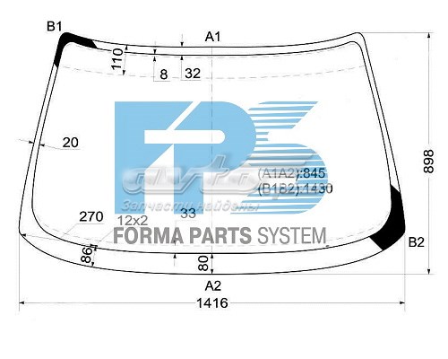 ST506052 Market (OEM) parabrisas