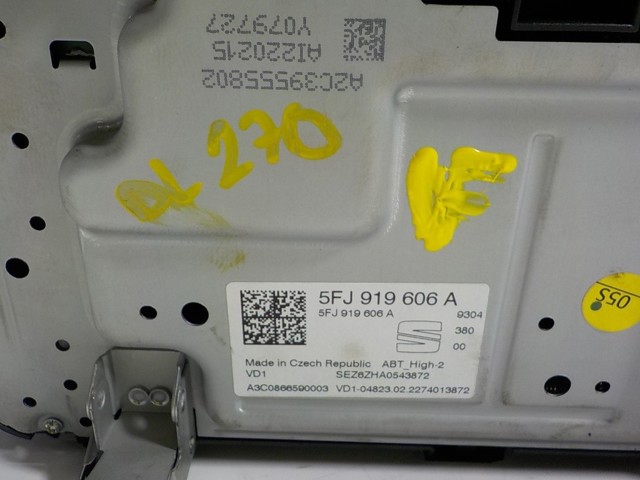 Pantalla multifuncion para Seat Ibiza V KJ1, KJG