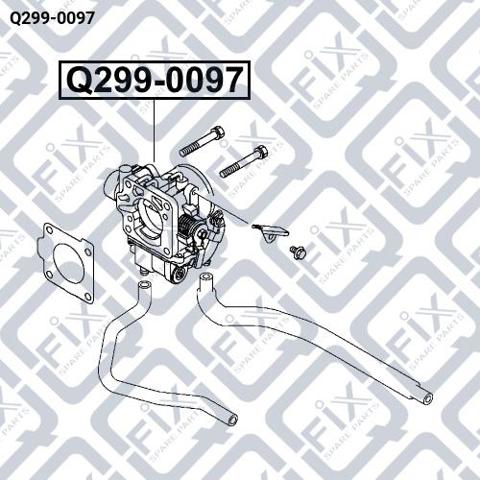 Cuerpo de mariposa Q2990097 Q-fix