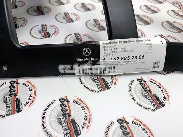 A1678857306 Mercedes Soporte de parachoques trasero izquierdo