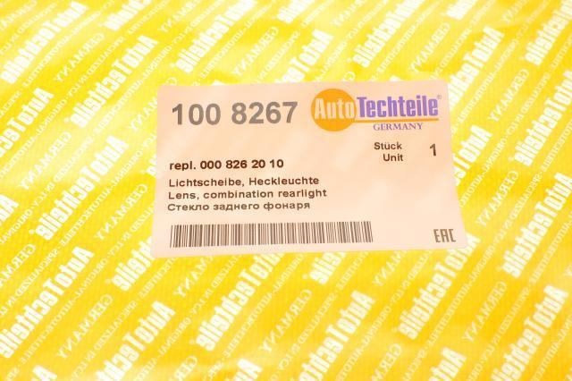 Cristal de luz trasera Autotechteile 1008267 precio, desde 7,28 EUR