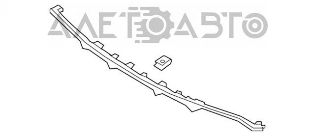 Comprar 86612C2000 Hyundai/Kia Protector parachoques trasero